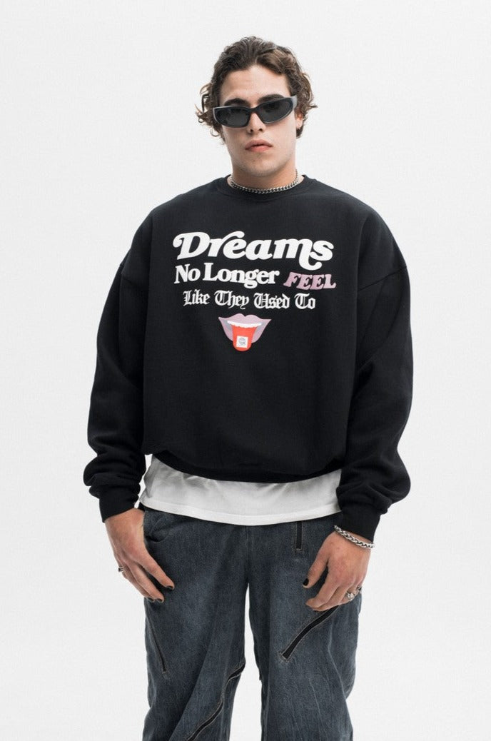 Dreams Foam Print Sweater